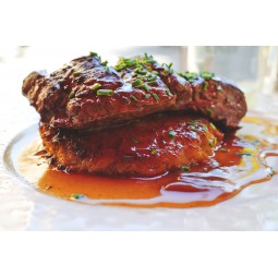 Solomillo de Cerdo con salsa