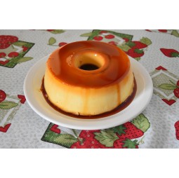 Puding casero