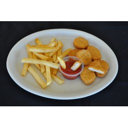 Nuggets con patatas